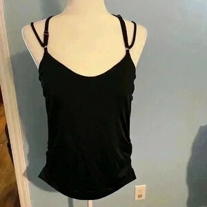 Athleta Workout Tank/Cami w/ Crisscross Straps Back Double Straps Front Size M